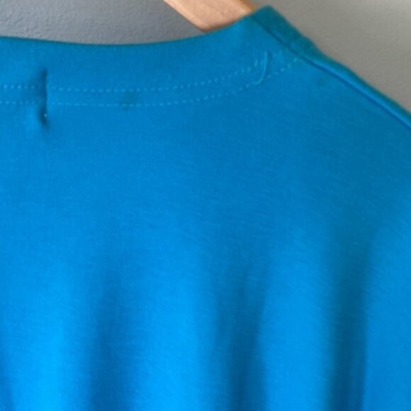 Vintage embroidered bedazzled, retro fish, T-shirt top - Picture 6 of 7